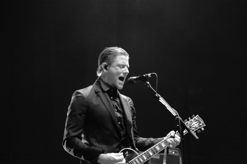 Paul Banks performs with Interpol / FYF 2014 / photo by Breanna Murphy