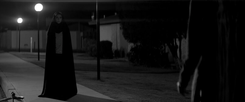 Sheila Vand as The Girl, in "A Girl walks Home Alone At Night"