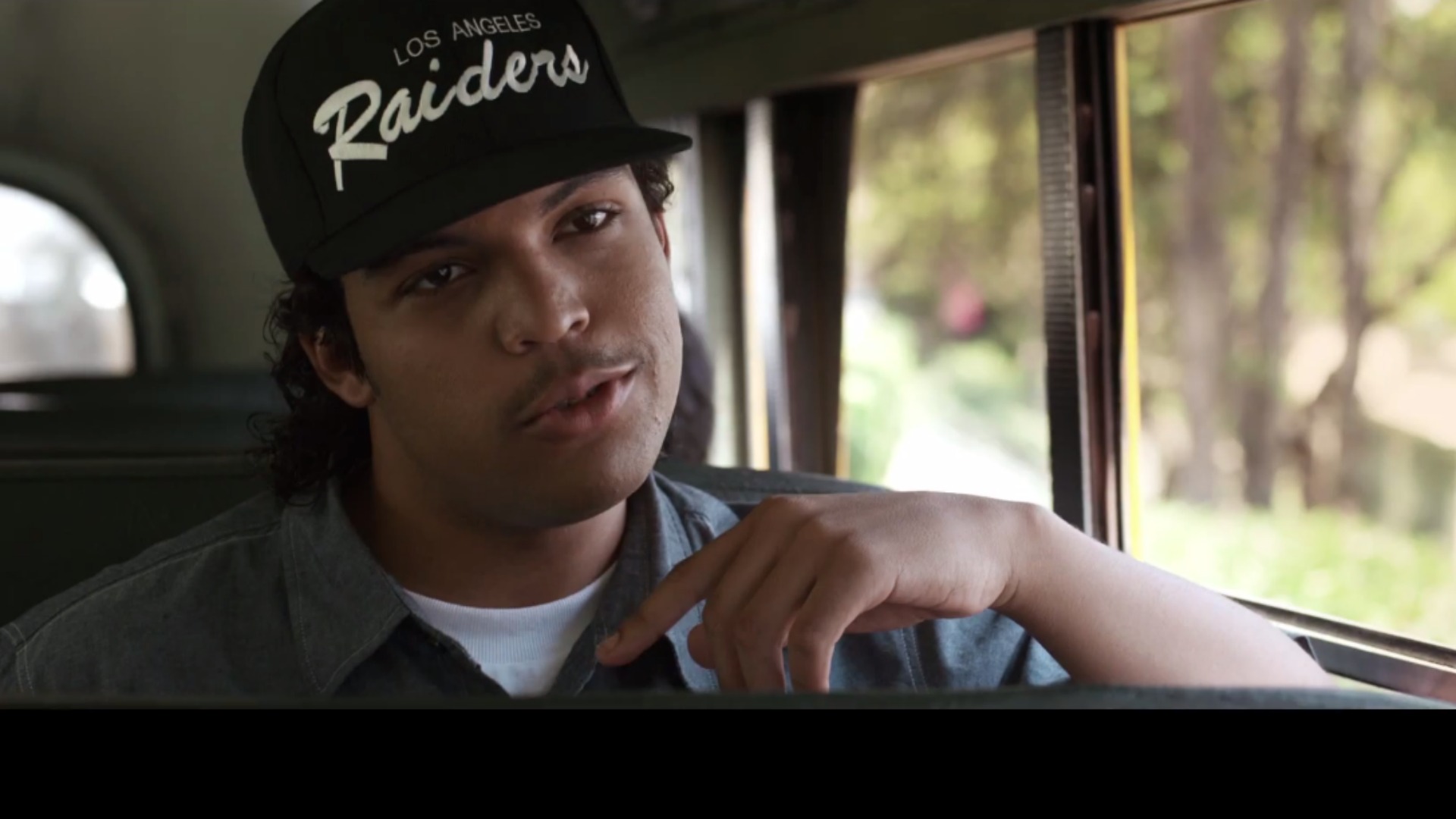 Lot Detail - ''Straight Outta Compton'' Raiders Hat Worn by O'Shea Jackson  Jr. as Ice Cube