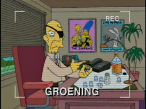 Matt Groening Simpsons Screenshot