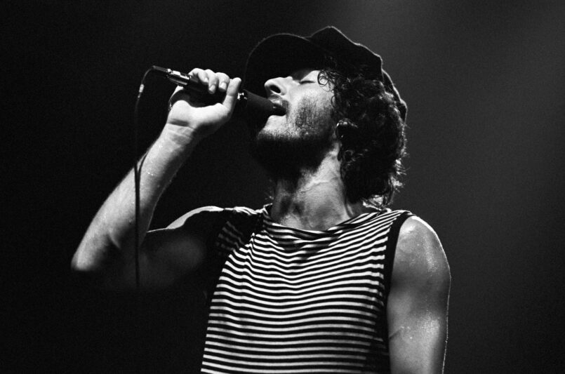 ATLANTA, GA - August 22: Bruce Springsteen performs with The E-Street Band at Alex Cooley's Electric Ballroom on August 22, 1975 in Atlanta, Georgia. (Photo by Tom Hill/WireImage)