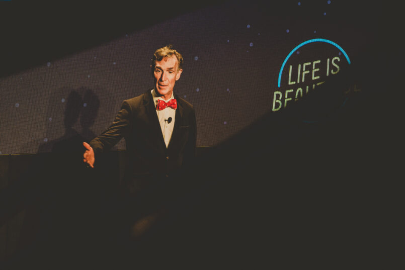 Bill Nye at Life Is Beautiful / photo by Rozette Rago