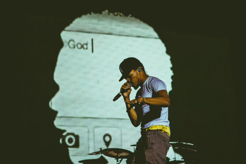 Chance The Rapper at Life Is Beautiful / photo by Rozette Rago