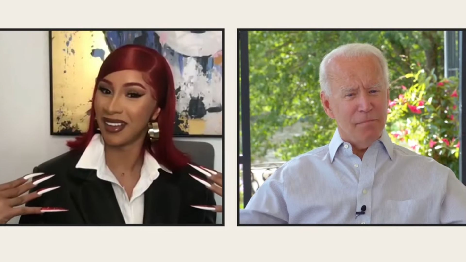 FLOOD - Cardi B Confronts Joe Biden On What “Her Generation” Wants From ...