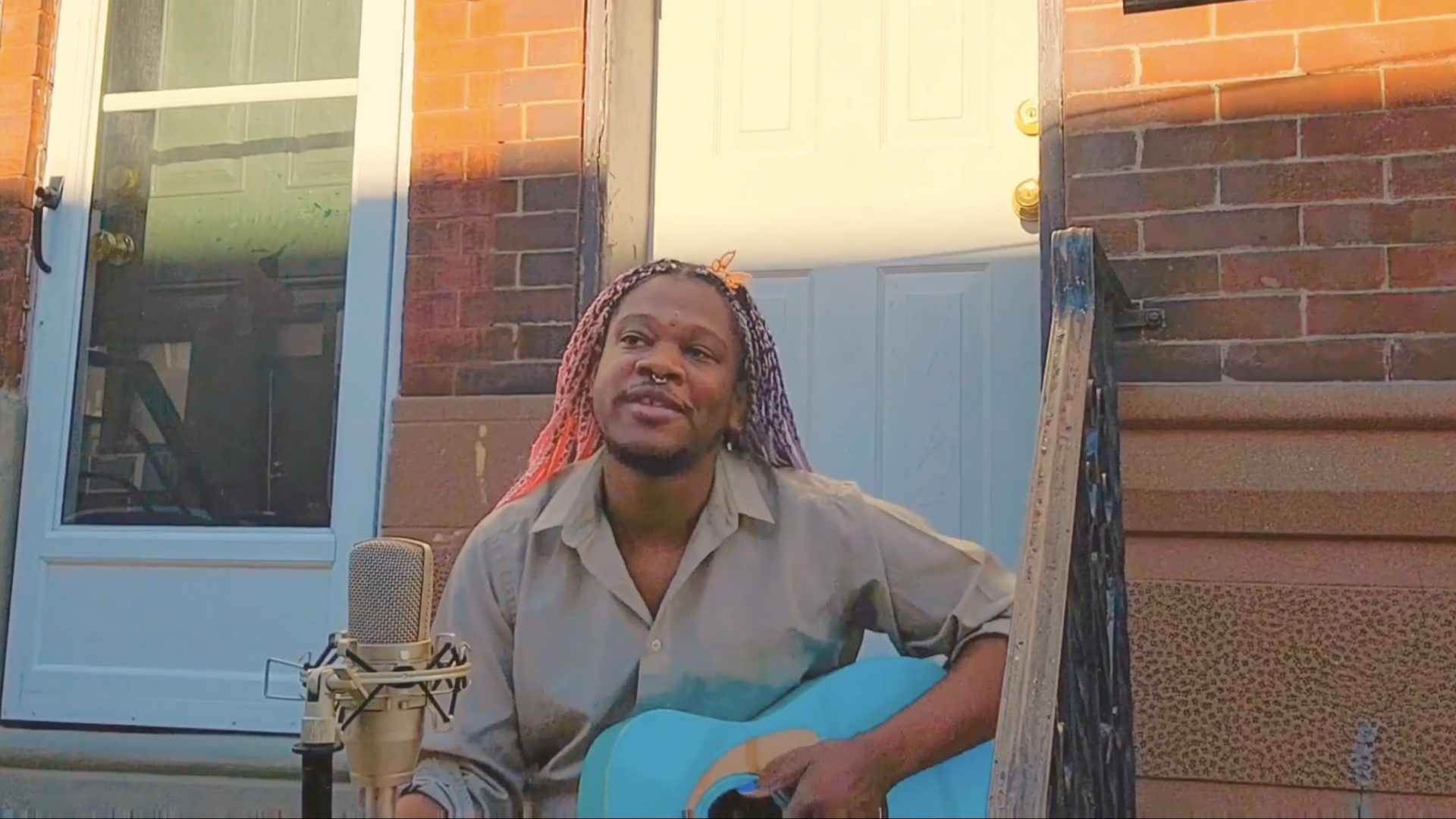 FLOOD - Watch Shamir Play “Diet” in Front of His House in Philadelphia ...