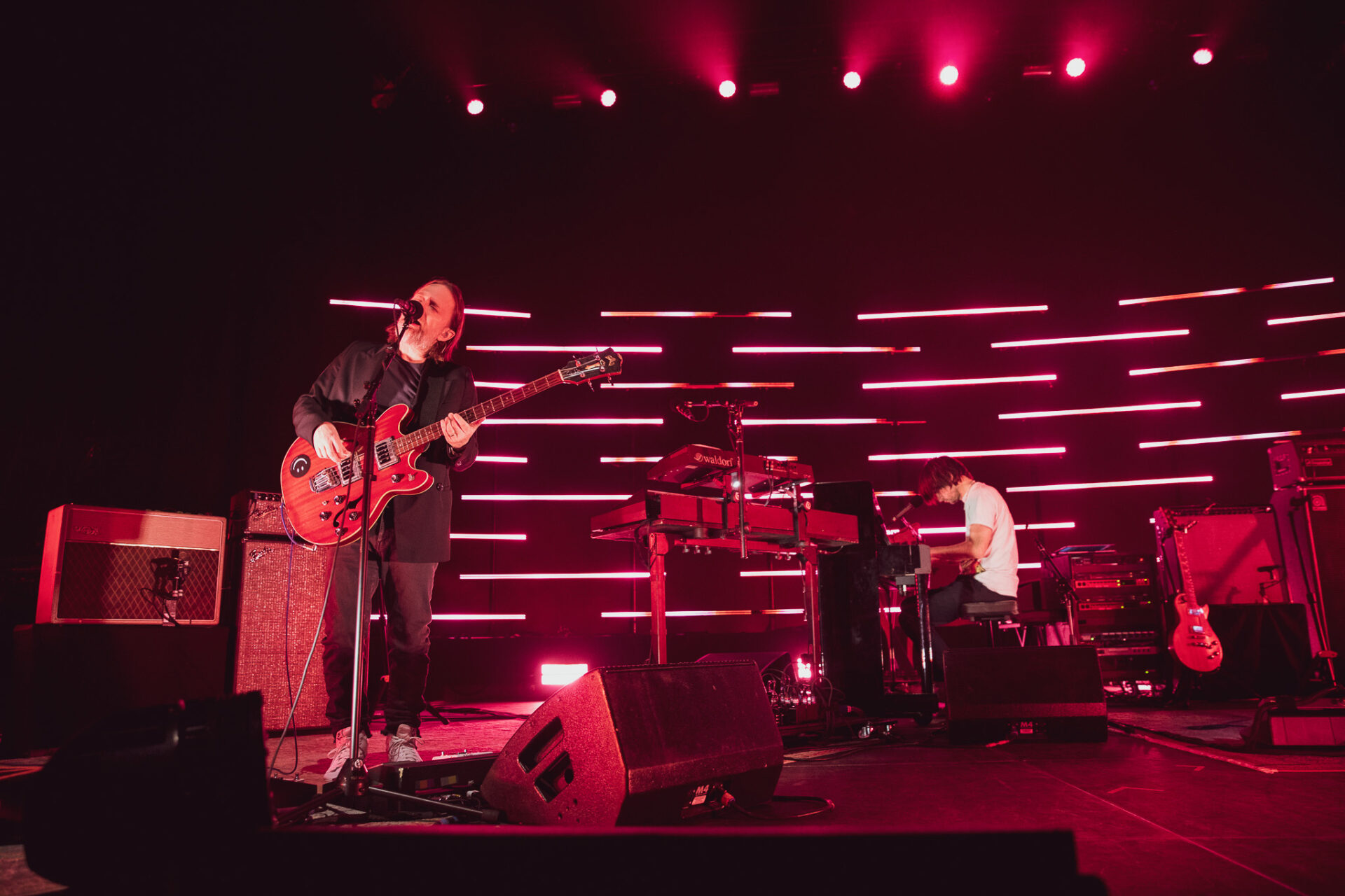 FLOOD Live, in Photos The Smile Hammerstein Ballroom in Manhattan